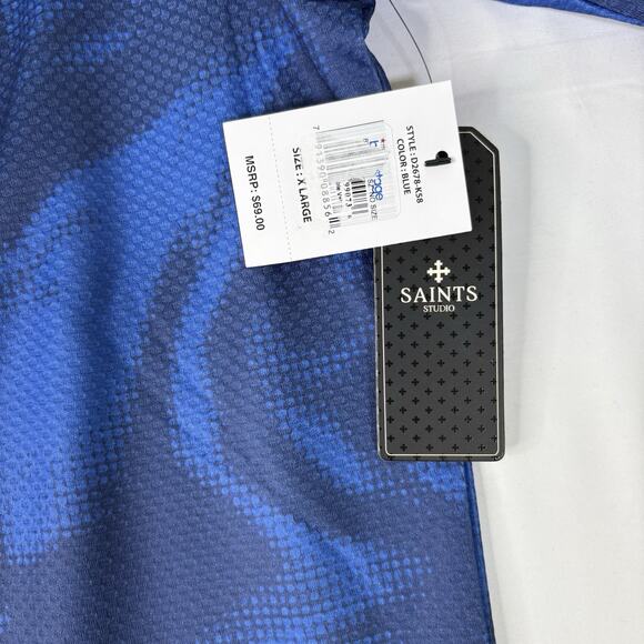 Saints Studio NYC Game Changer Soccer Jersey Shirt Blue Rose Graphic Men XL NWT - Picture 8 of 8